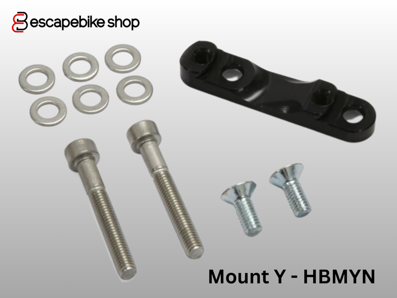 Hope Flat Mount Calliper Adaptors - Black-2